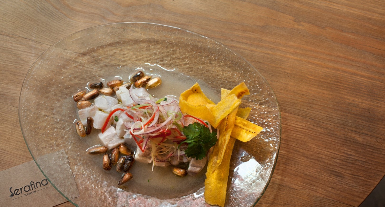 Ceviche corvina